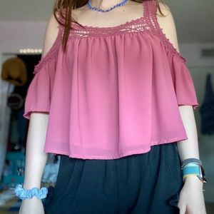 👚 PINK FLOWEY BLOUSE👚